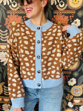 Deer Print Cardigan