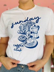 Sunday Coffee Club Tee