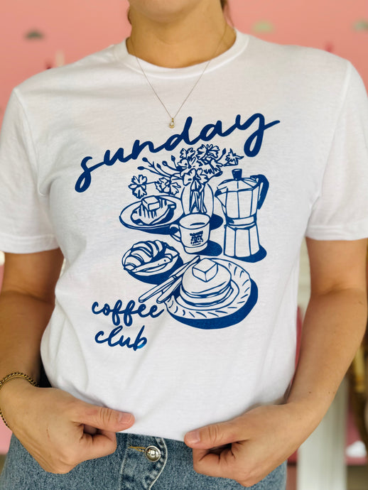 Sunday Coffee Club Tee