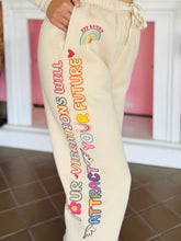Colorful Graphic Jogger Sweatpants