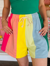 Colorful Stripe Shorts