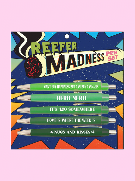 Reefer Madness Pen Set