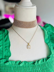 Pearl Initial Necklaces