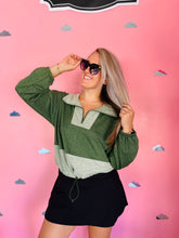 Olive Green Quarter Zip