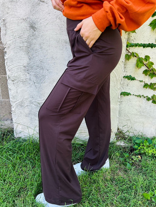 Brown Butter Soft Cargo Pants