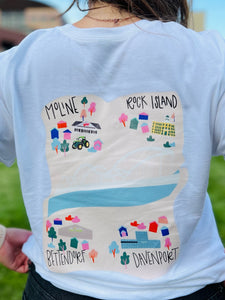 QC Map T-Shirt