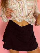 Black Athletic Skort