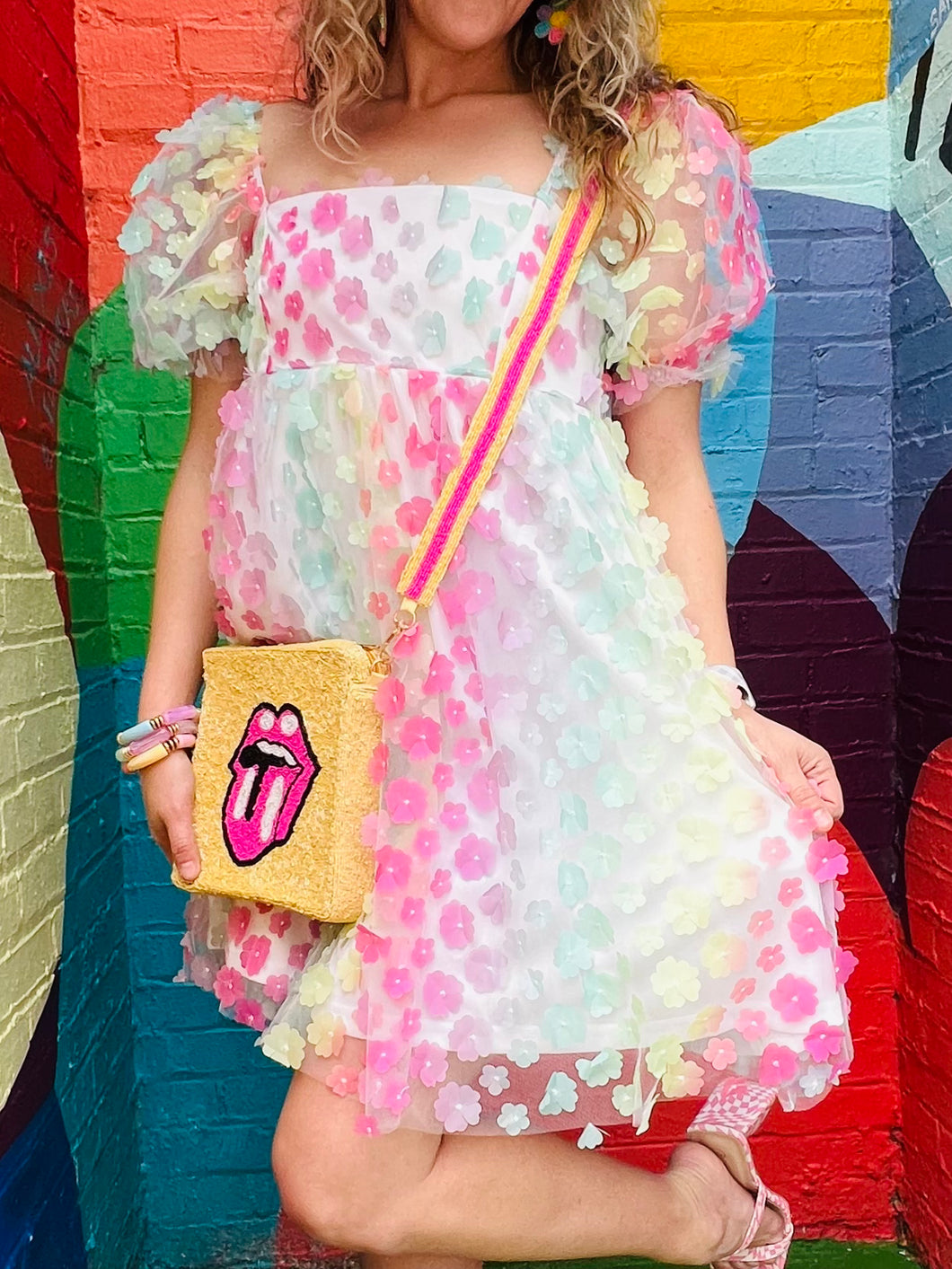 Lover 3D Flower Dress