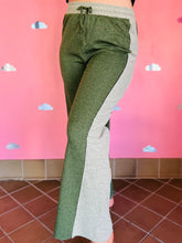 Olive Green Wide Leg Pants