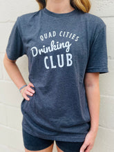 QC Drinking Club Tee Grey