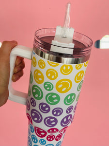 Smiley Face Tumbler