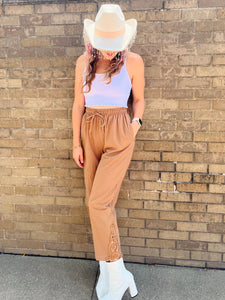 Khaki Capris