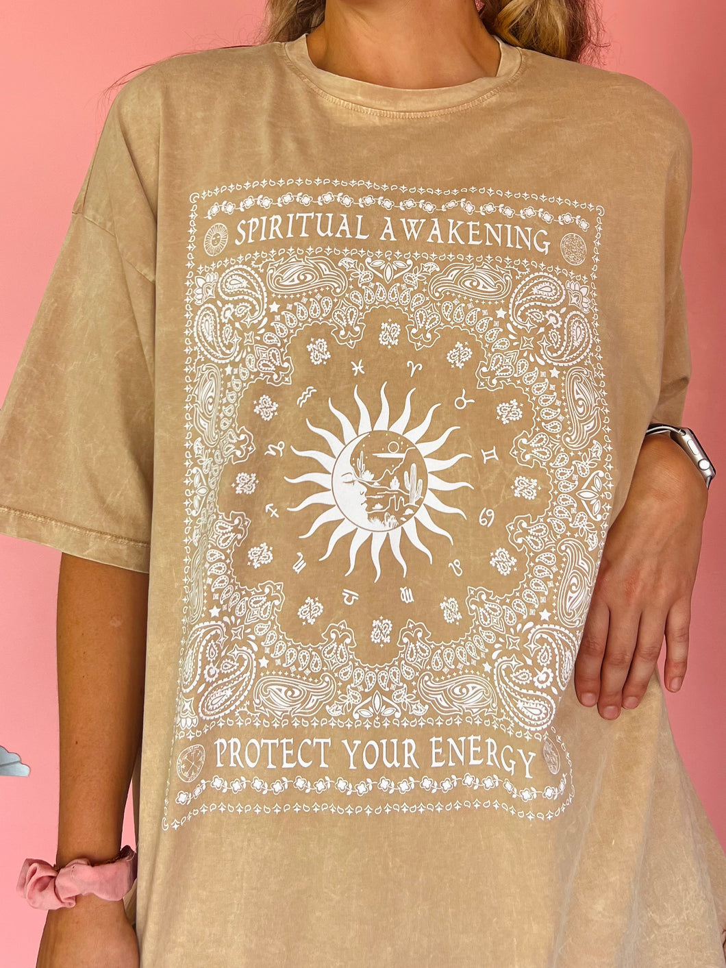 Protect Your Energy Oversized Tee