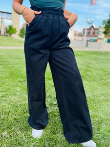Black Wide Leg Pants
