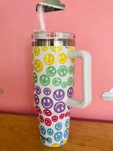 Smiley Face Tumbler