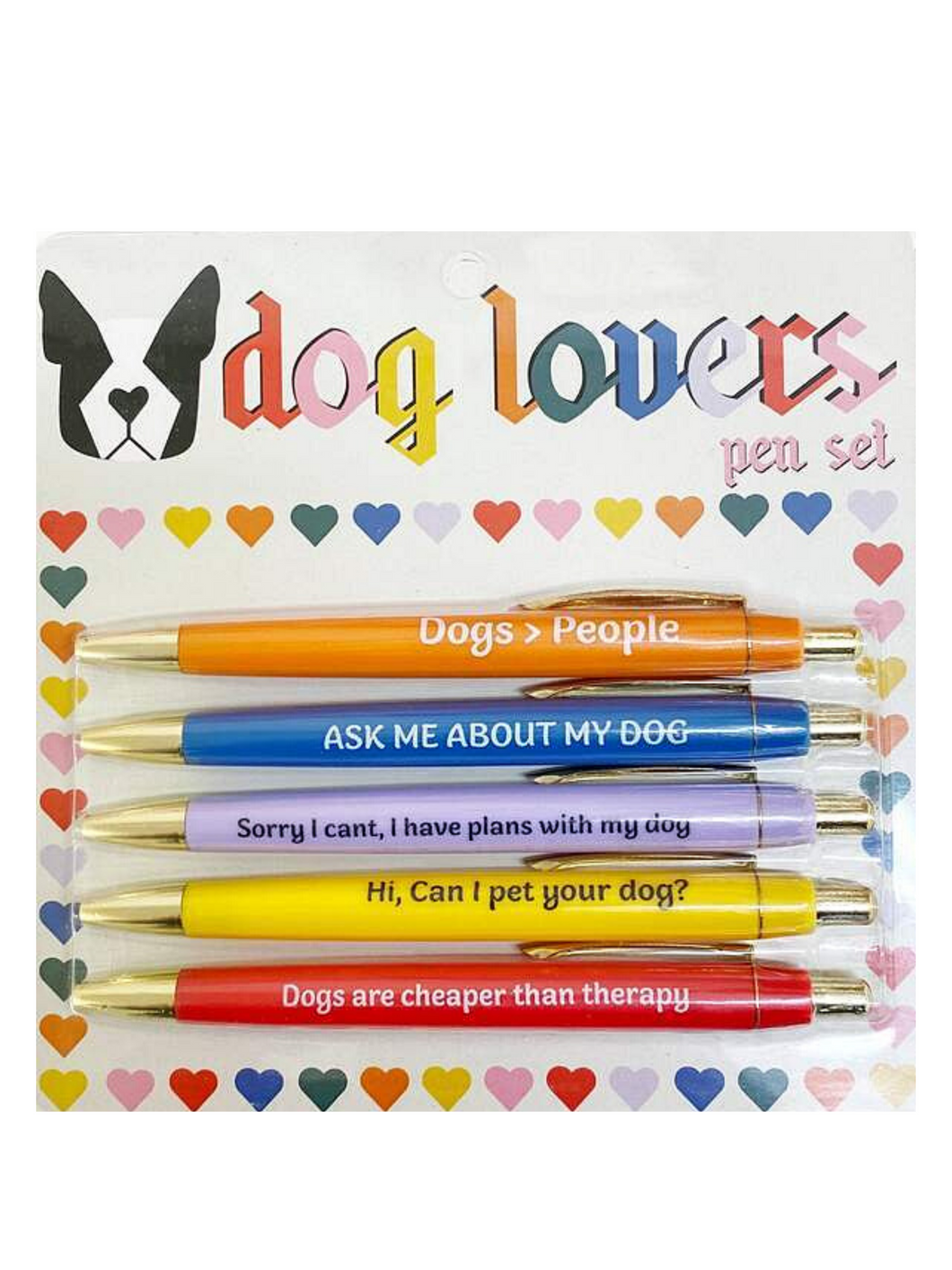 Pen Set for Dog Lover