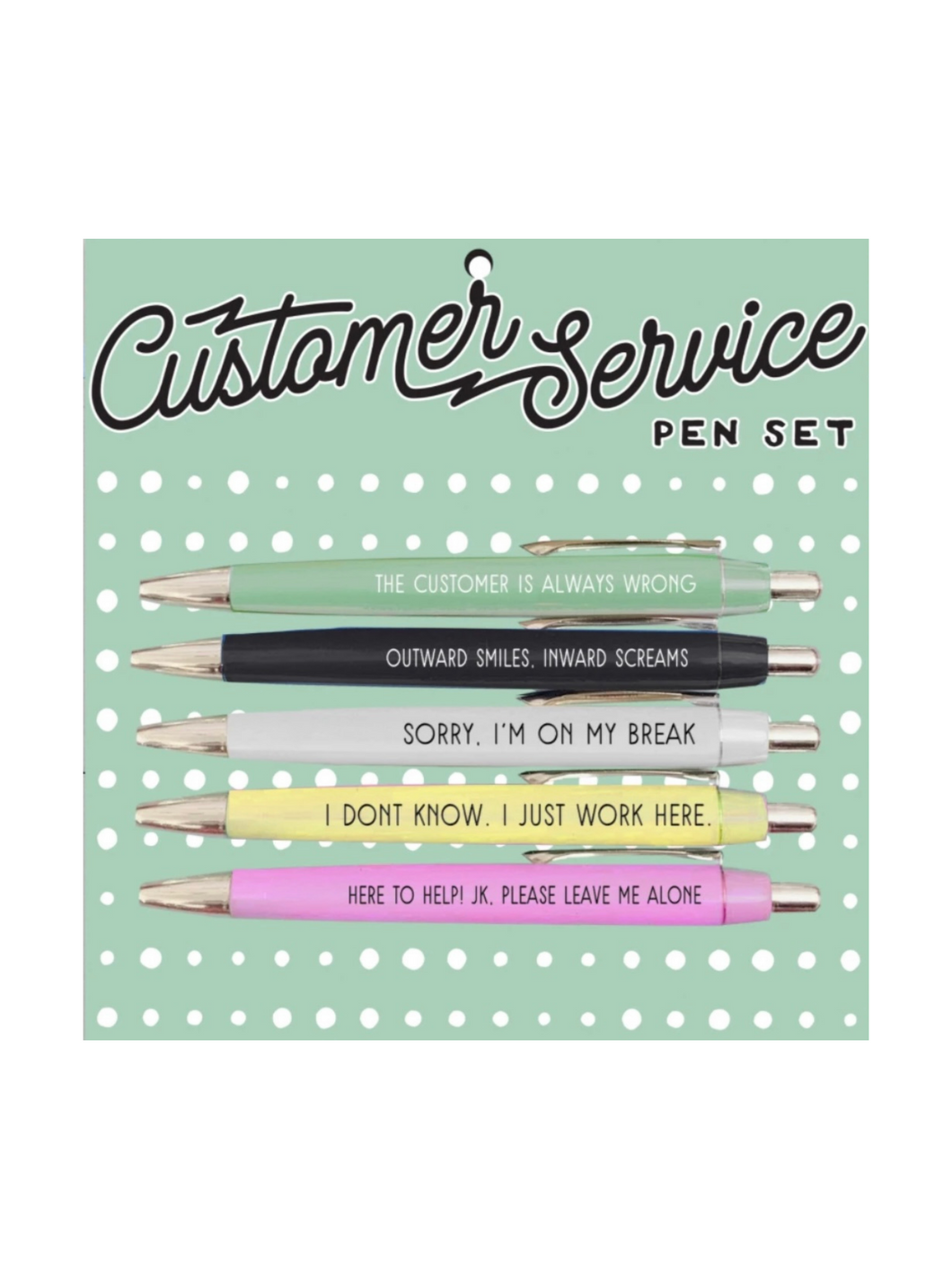 Customer Service Pen Set