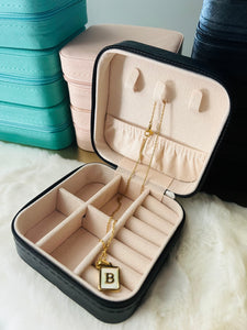 Black Travel Jewelry Box