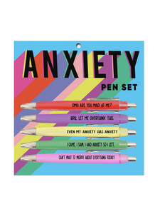 Anxiety Pen Set