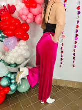 Pink Velvet Pants