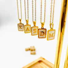 Pearl Initial Necklaces