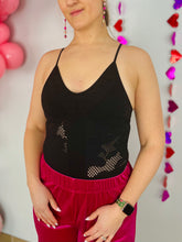 Detailed Black Bodysuit