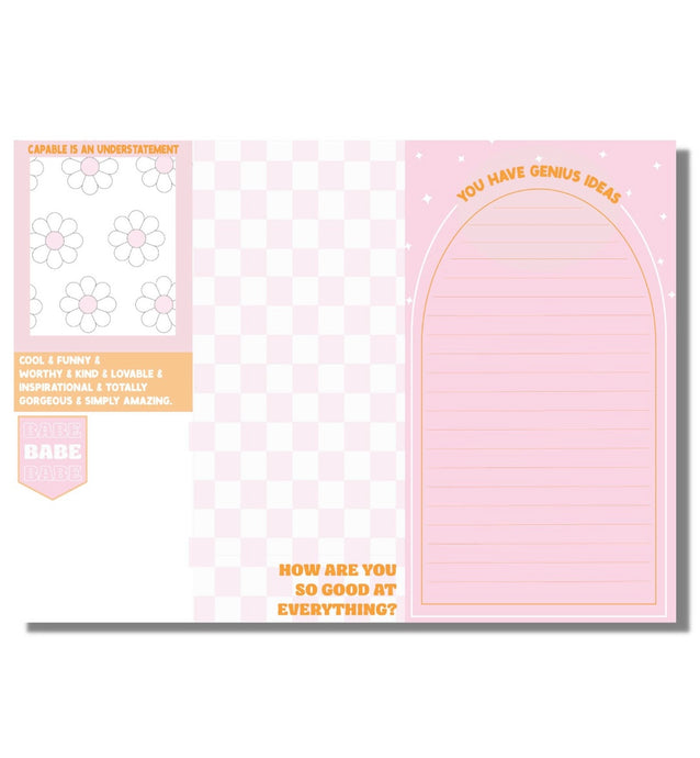 Complimentary Notepad
