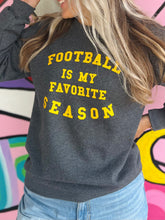 Football Sweatshirt (Grey & Gold)